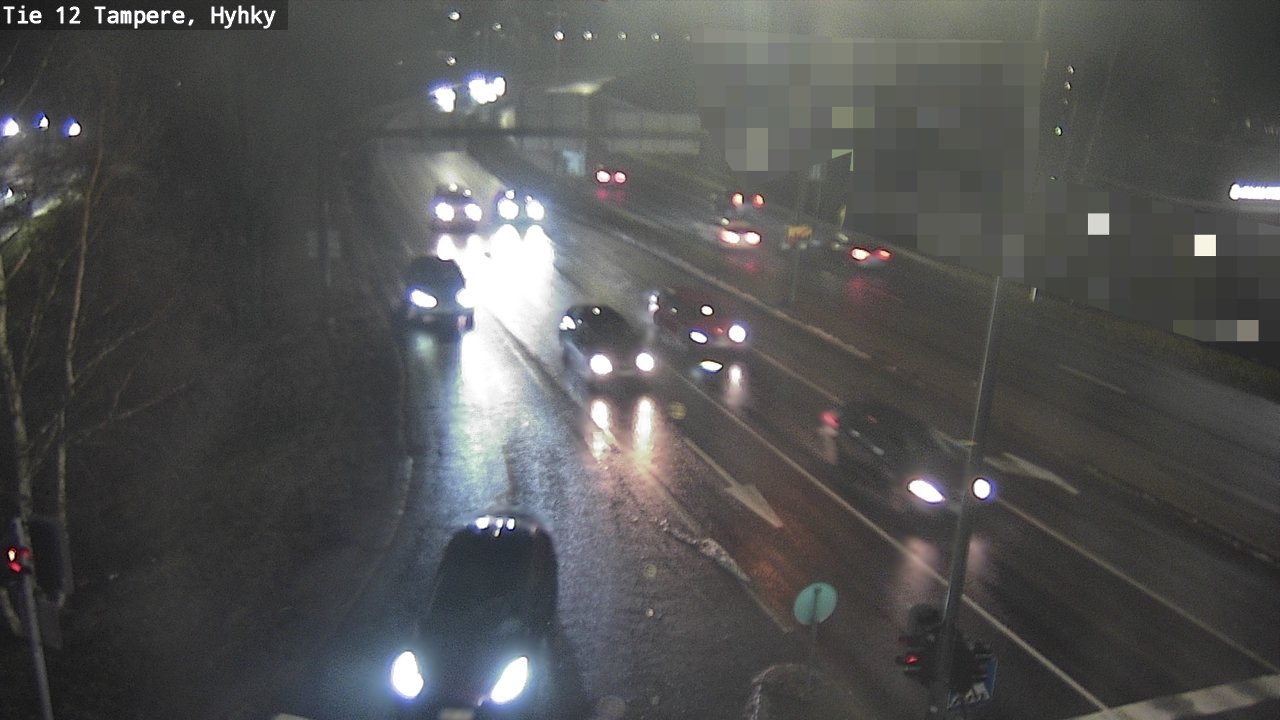 Weather Camera Image Road 12 Tampere, Hyhky, Tampere, Pirkanmaa