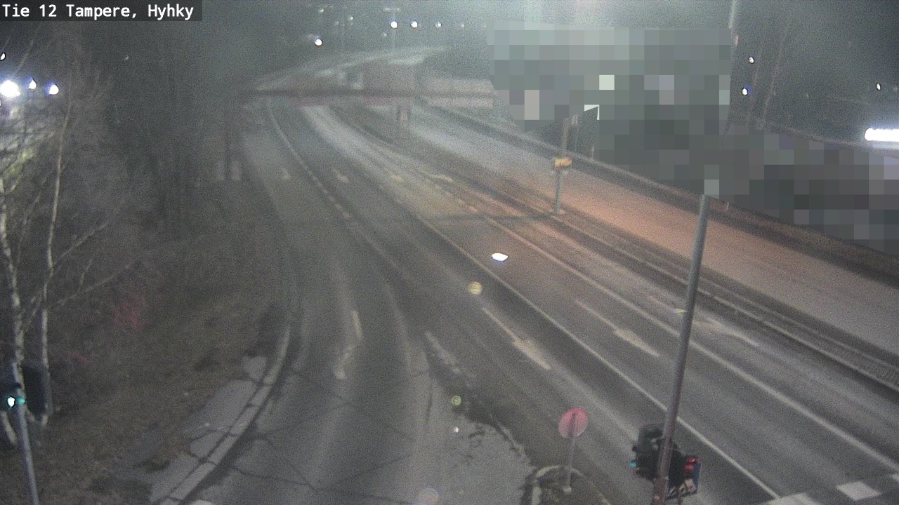 Weather Camera Image Road 12 Tampere, Hyhky, Tampere, Pirkanmaa