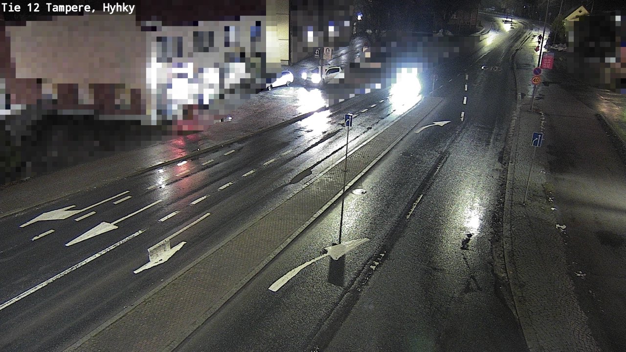 Weather Camera Image Road 12 Tampere, Hyhky, Tampere, Pirkanmaa
