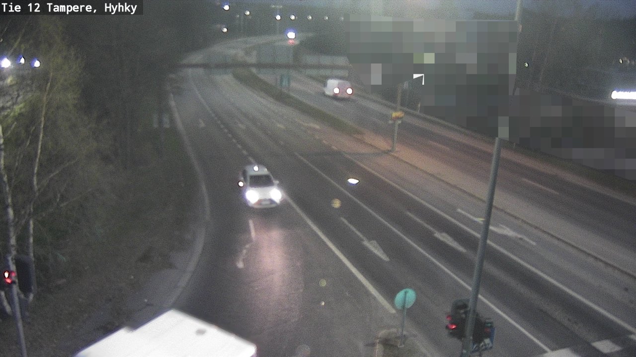 Weather Camera Image Road 12 Tampere, Hyhky, Tampere, Pirkanmaa