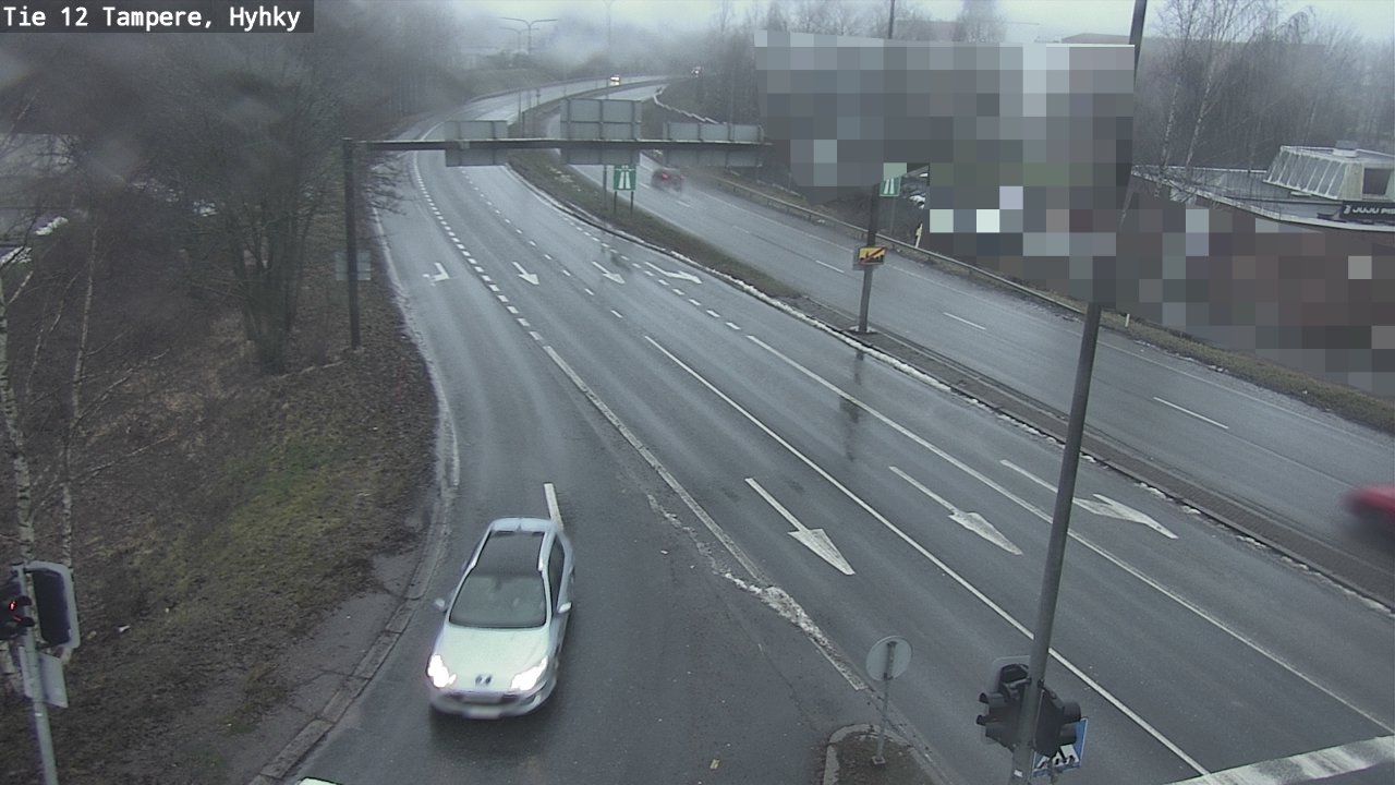 Weather Camera Image Road 12 Tampere, Hyhky, Tampere, Pirkanmaa