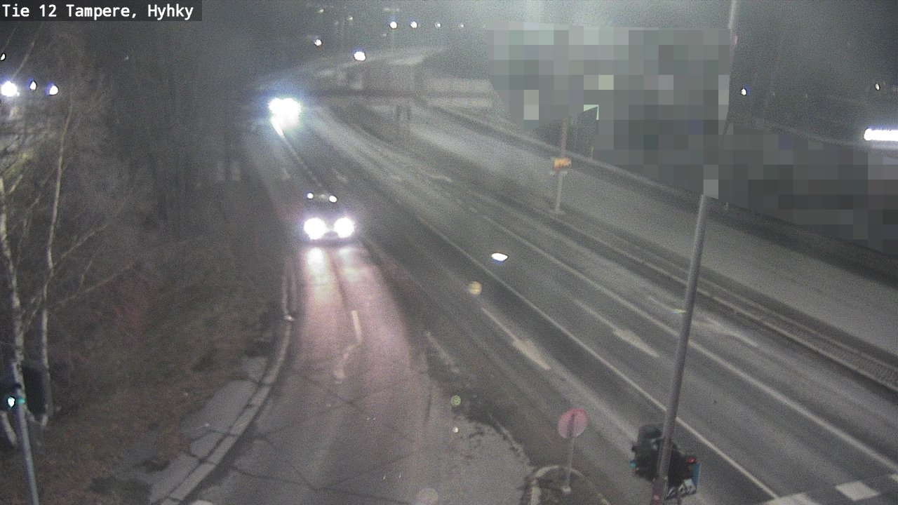 Weather Camera Image Road 12 Tampere, Hyhky, Tampere, Pirkanmaa