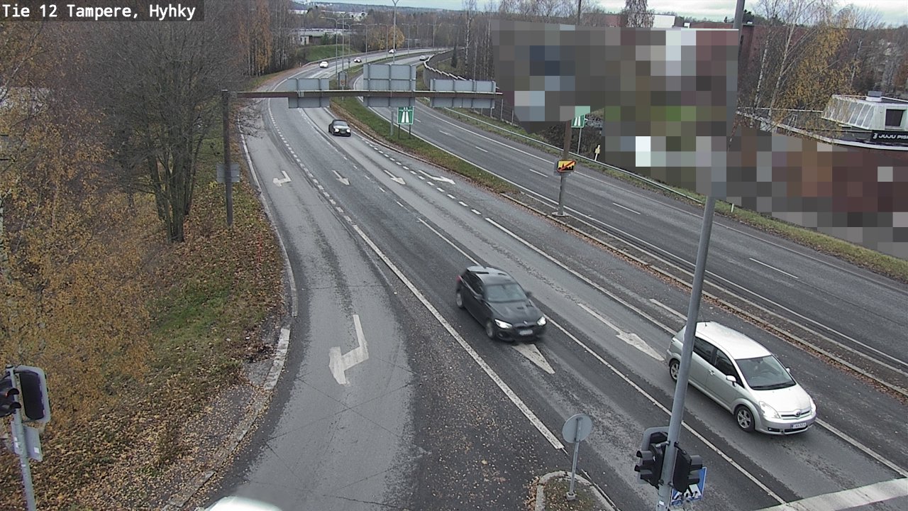 Kelikamerat Kuva Tie 12 Tampere, Hyhky, Tampere, Pirkanmaa