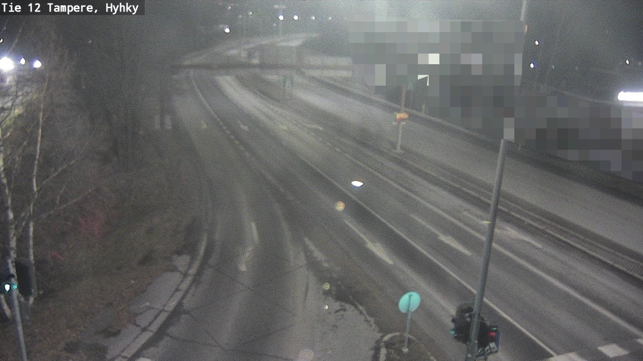 Weather Camera Image Road 12 Tampere, Hyhky, Tampere, Pirkanmaa