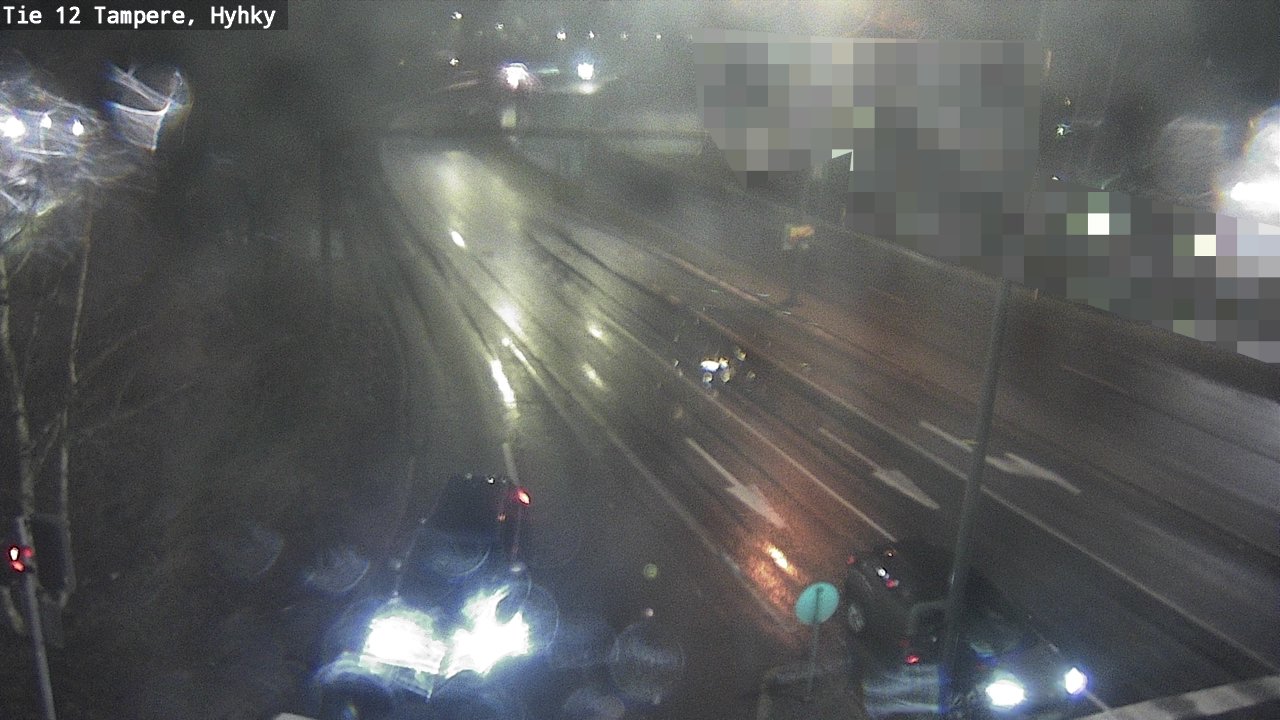 Weather Camera Image Road 12 Tampere, Hyhky, Tampere, Pirkanmaa