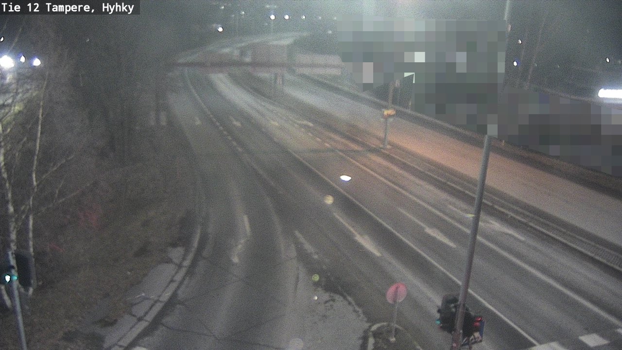 Weather Camera Image Road 12 Tampere, Hyhky, Tampere, Pirkanmaa