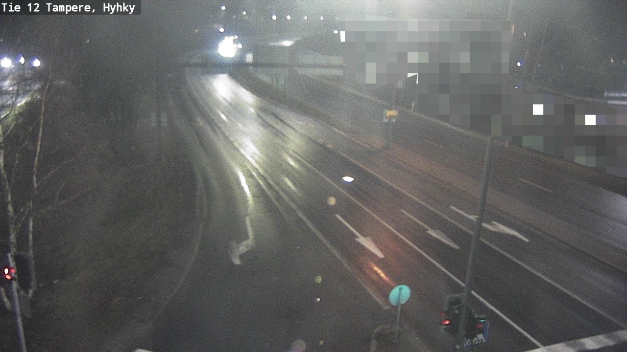 Weather Camera Image Road 12 Tampere, Hyhky, Tampere, Pirkanmaa