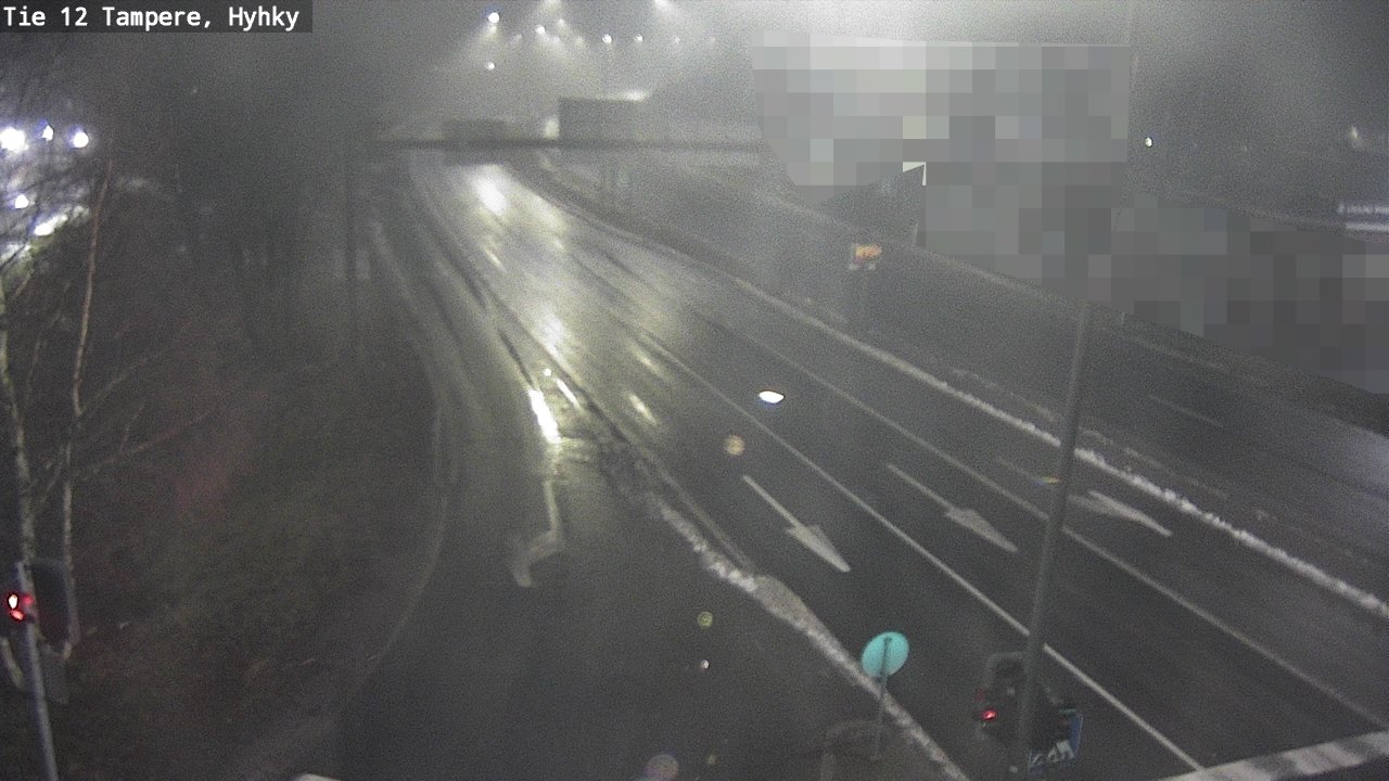 Weather Camera Image Väg 12 Tammerfors, Hyhky, Tampere, Pirkanmaa