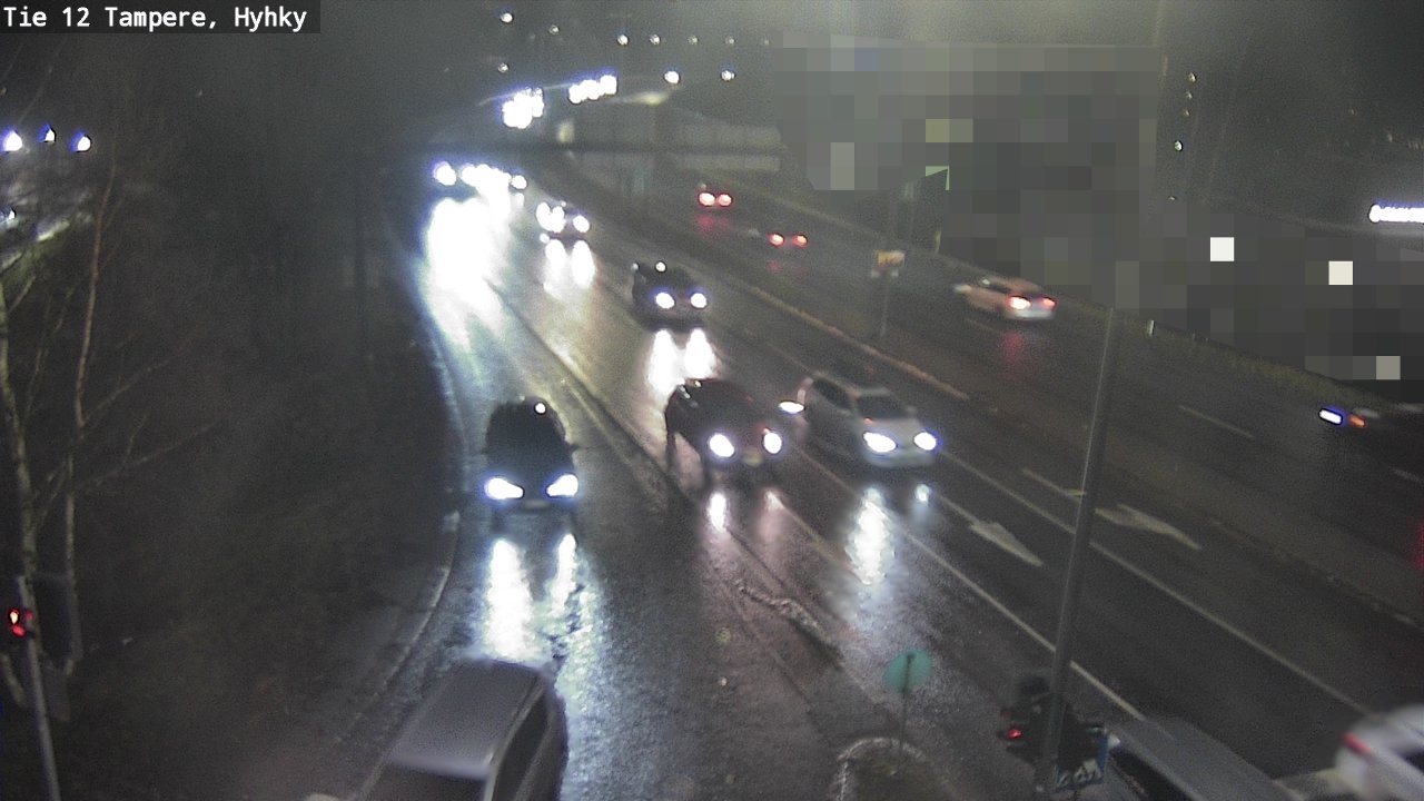 Weather Camera Image Road 12 Tampere, Hyhky, Tampere, Pirkanmaa