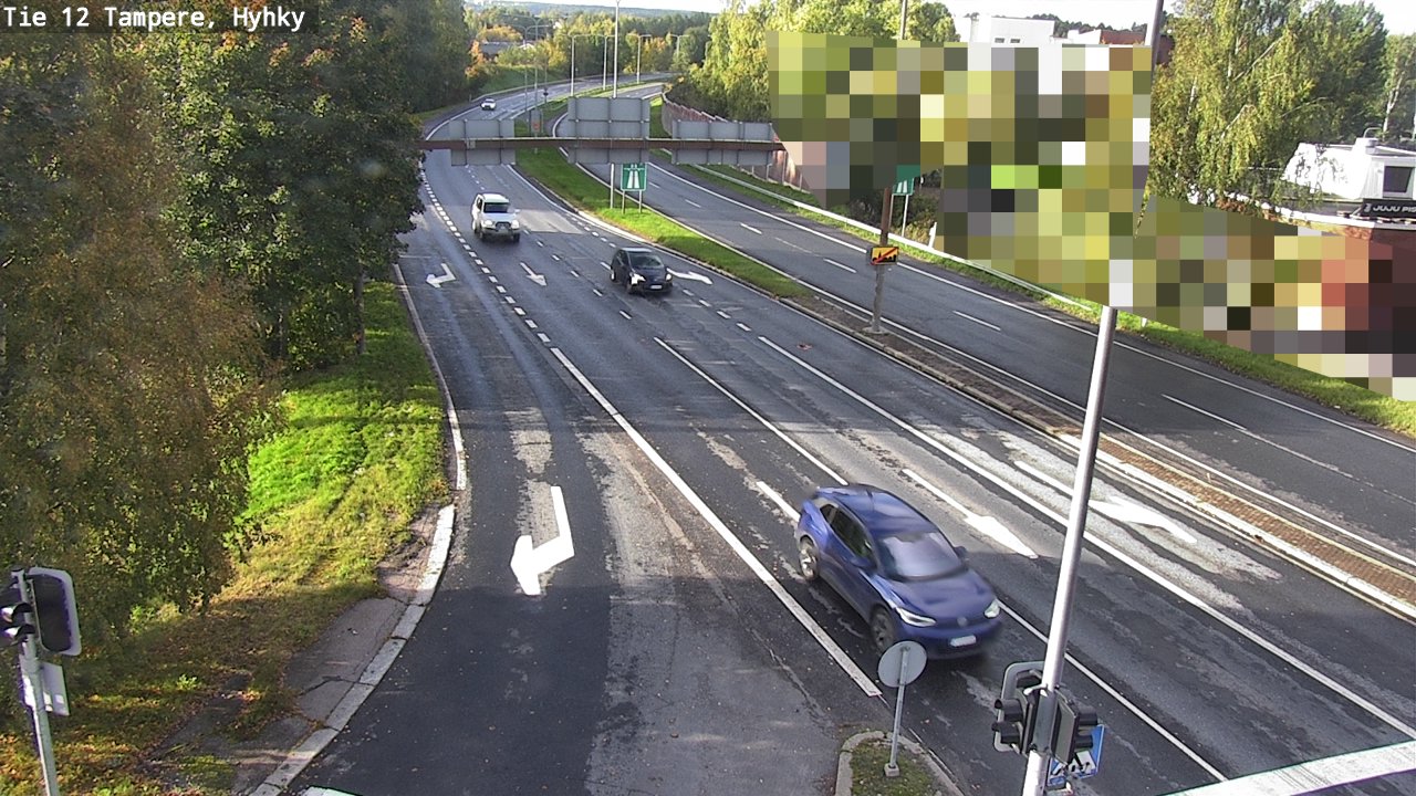 Weather Camera Image Road 12 Tampere, Hyhky, Tampere, Pirkanmaa