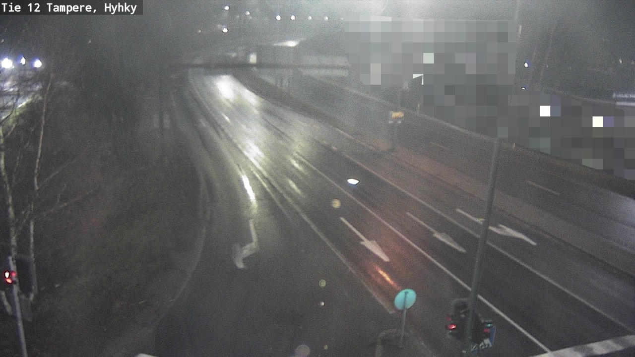 Weather Camera Image Road 12 Tampere, Hyhky, Tampere, Pirkanmaa
