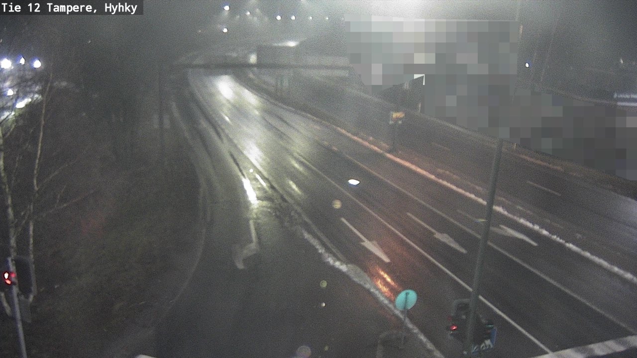 Weather Camera Image Väg 12 Tammerfors, Hyhky, Tampere, Pirkanmaa