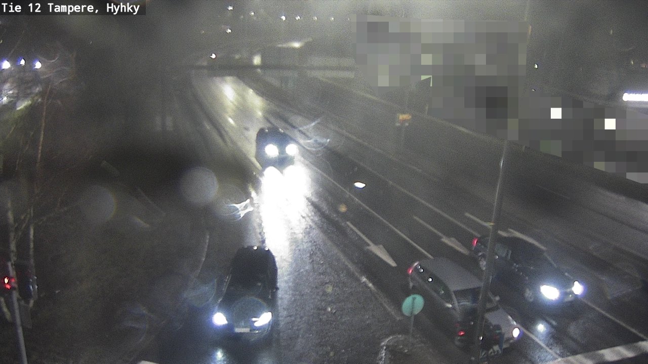Weather Camera Image Road 12 Tampere, Hyhky, Tampere, Pirkanmaa