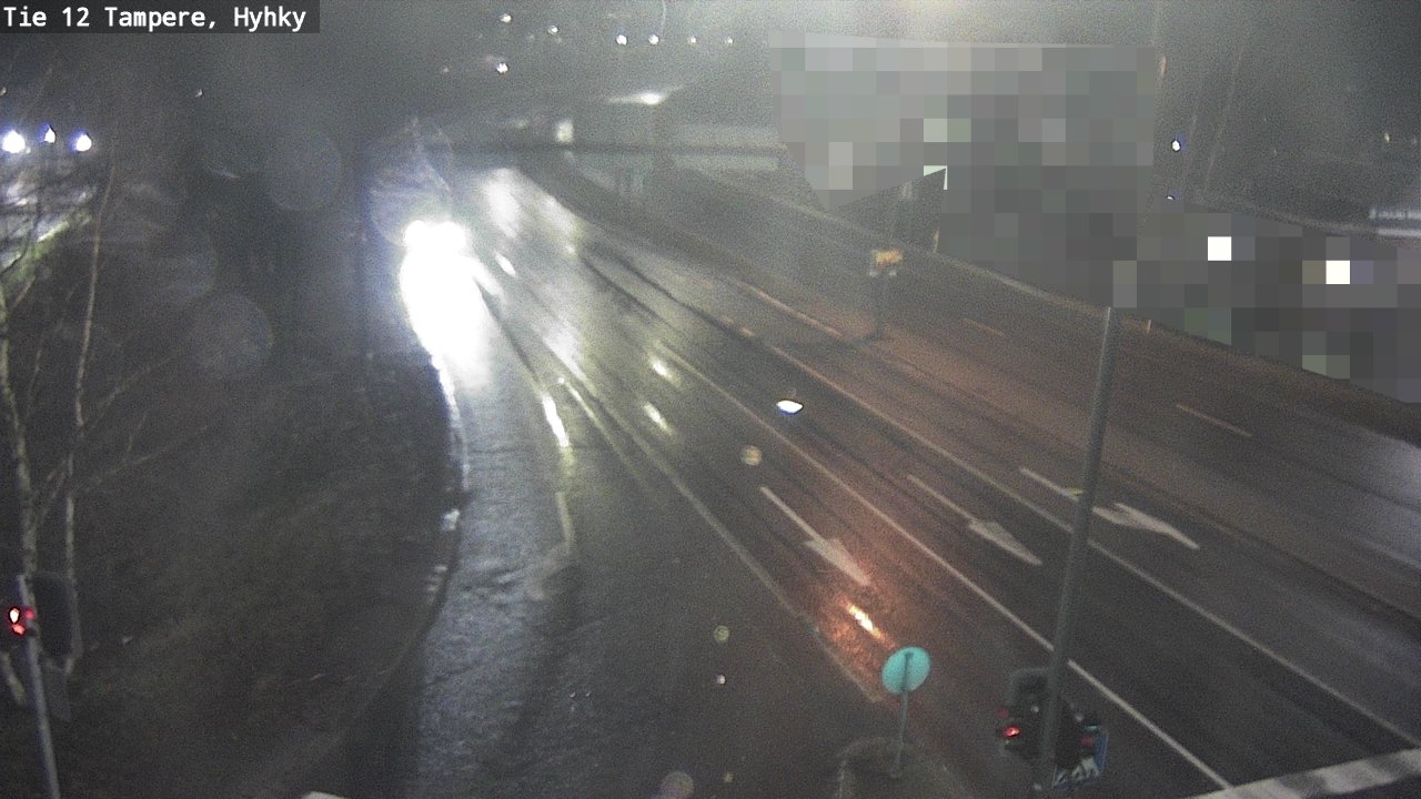 Weather Camera Image Road 12 Tampere, Hyhky, Tampere, Pirkanmaa