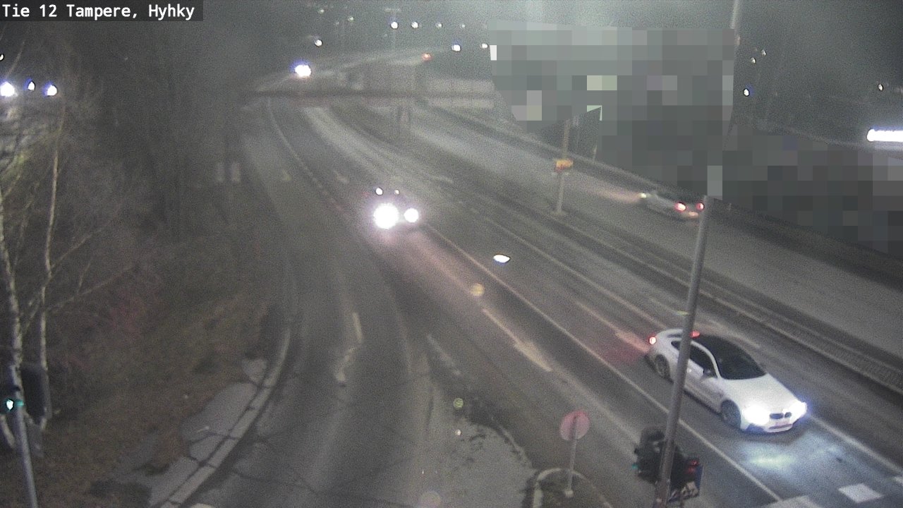 Weather Camera Image Road 12 Tampere, Hyhky, Tampere, Pirkanmaa