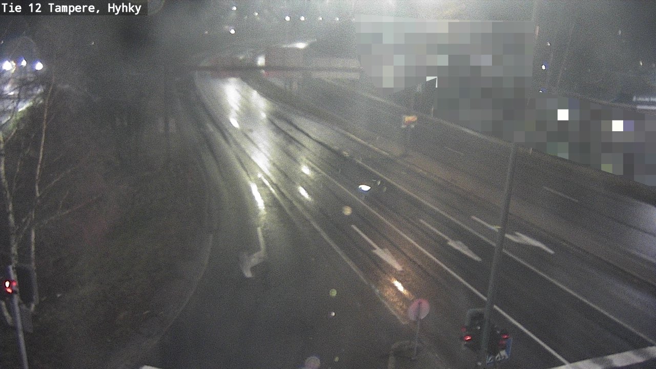 Weather Camera Image Road 12 Tampere, Hyhky, Tampere, Pirkanmaa