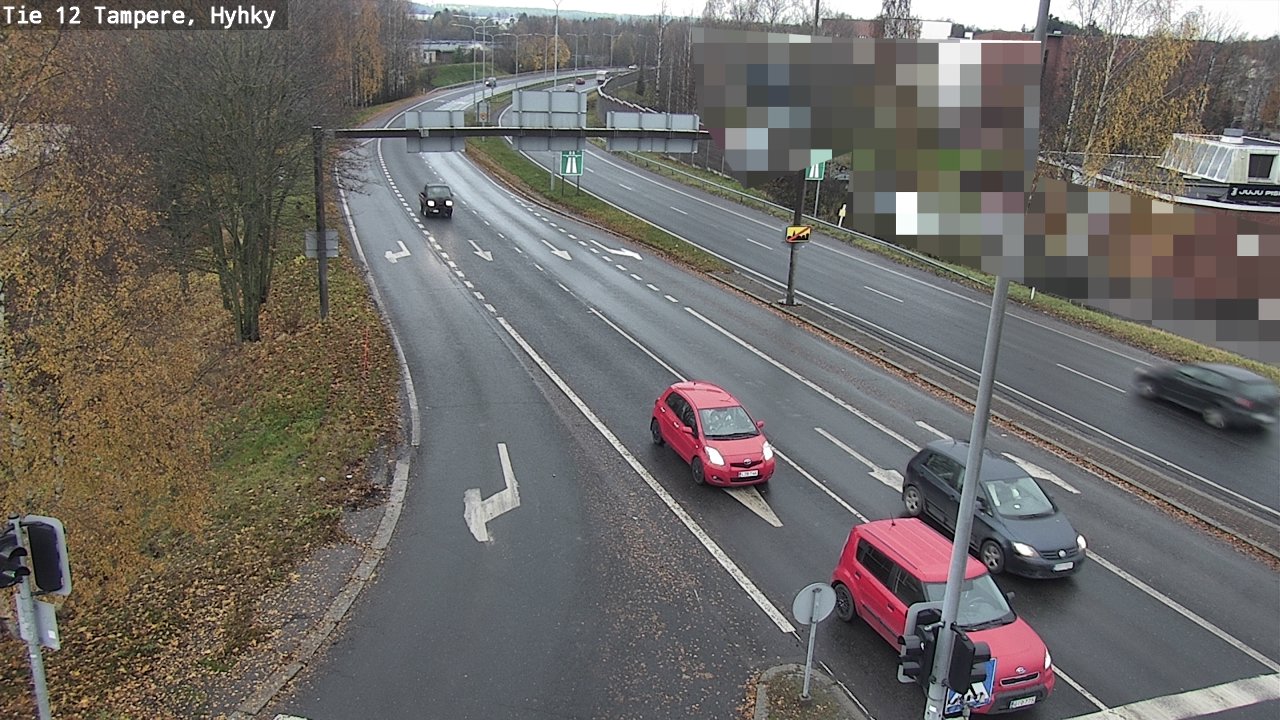 Kelikamerat Kuva Tie 12 Tampere, Hyhky, Tampere, Pirkanmaa