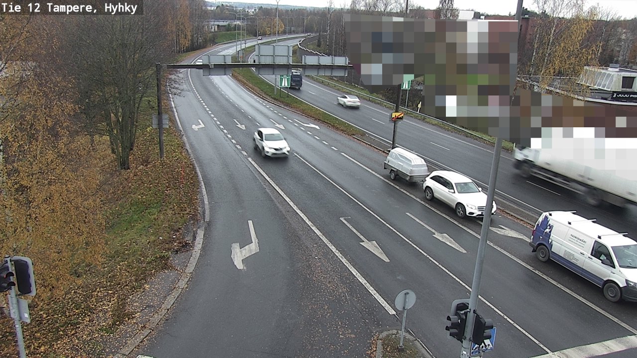 Kelikamerat Kuva Tie 12 Tampere, Hyhky, Tampere, Pirkanmaa