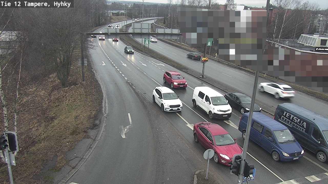 Kelikamerat Kuva Tie 12 Tampere, Hyhky, Tampere, Pirkanmaa