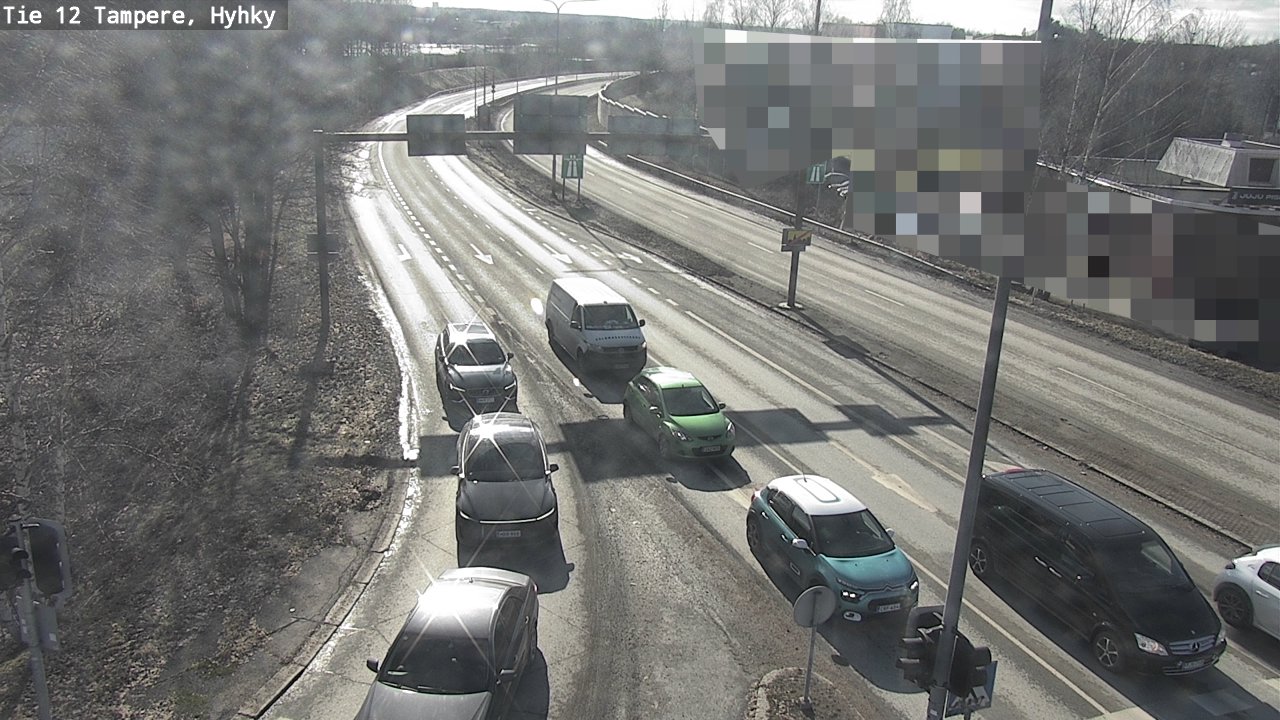 Kelikamerat Kuva Tie 12 Tampere, Hyhky, Tampere, Pirkanmaa