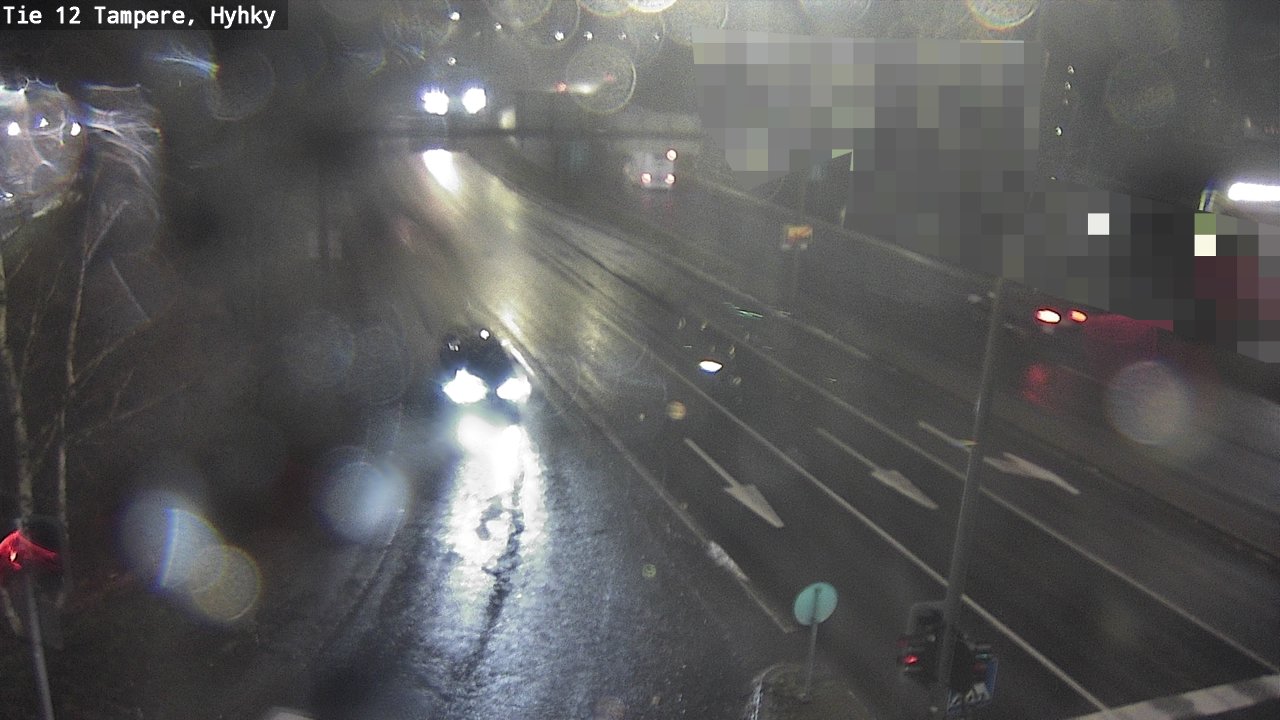 Weather Camera Image Road 12 Tampere, Hyhky, Tampere, Pirkanmaa