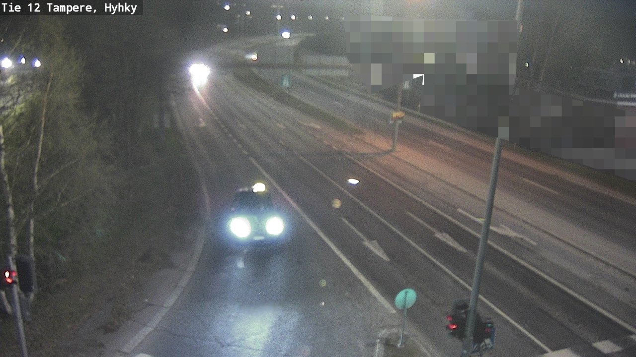 Weather Camera Image Road 12 Tampere, Hyhky, Tampere, Pirkanmaa