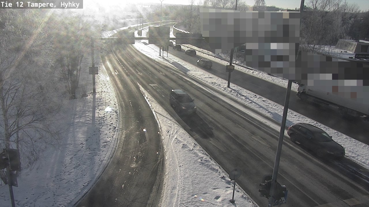 Kelikamerat Kuva Tie 12 Tampere, Hyhky, Tampere, Pirkanmaa