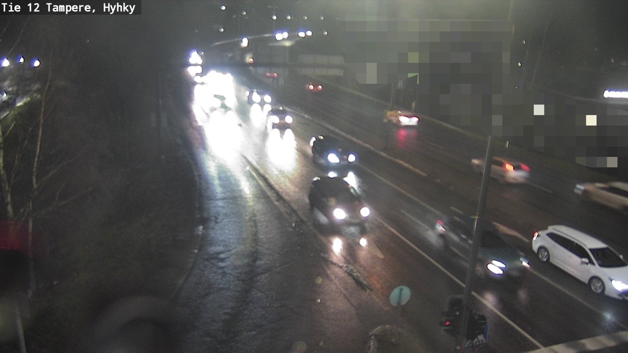 Weather Camera Image Road 12 Tampere, Hyhky, Tampere, Pirkanmaa