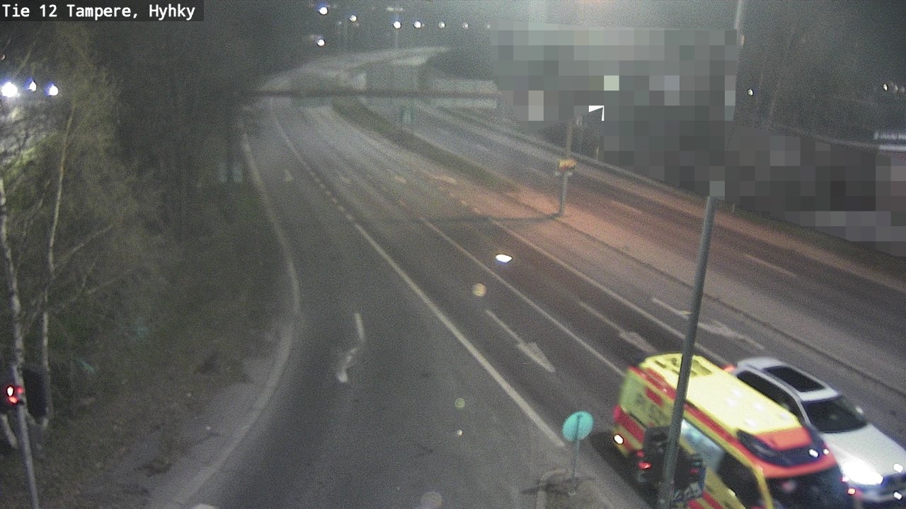 Weather Camera Image Road 12 Tampere, Hyhky, Tampere, Pirkanmaa