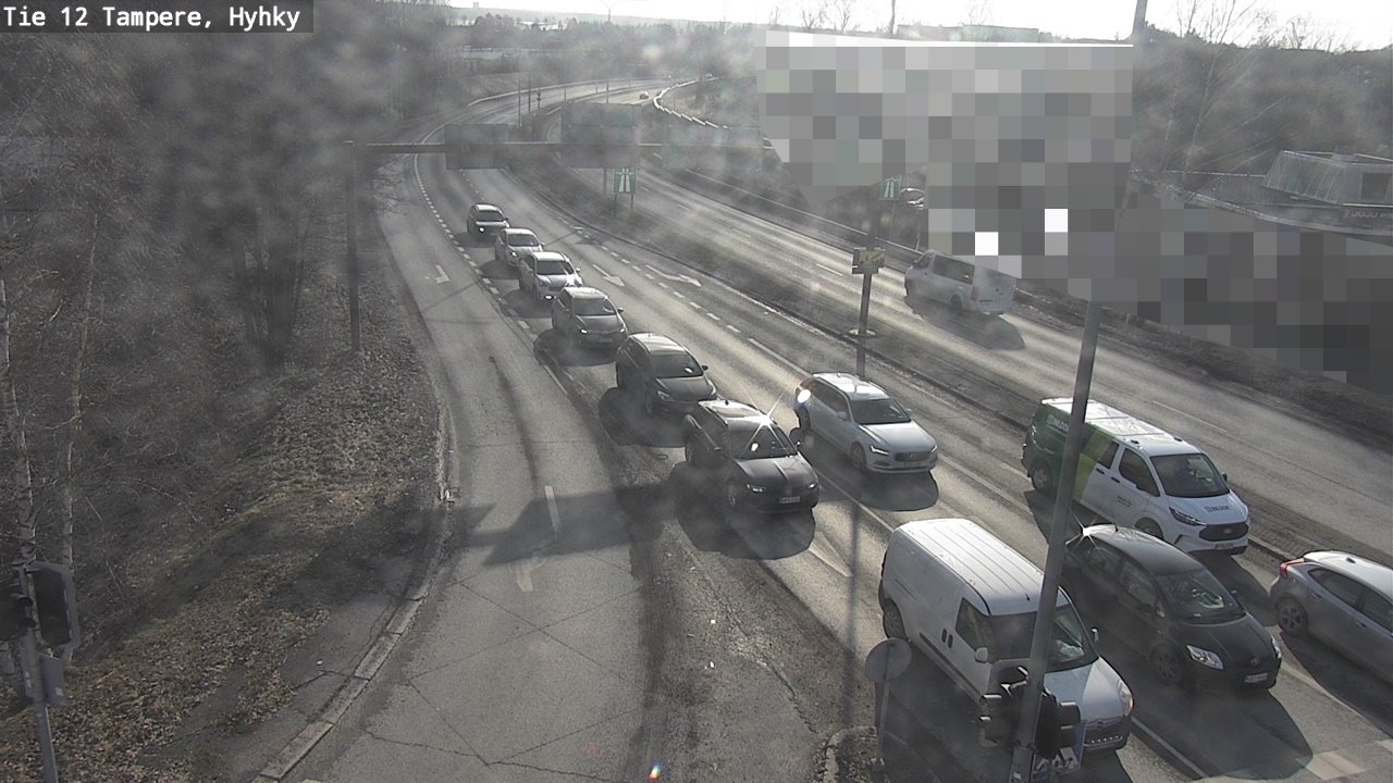 Kelikamerat Kuva Tie 12 Tampere, Hyhky, Tampere, Pirkanmaa