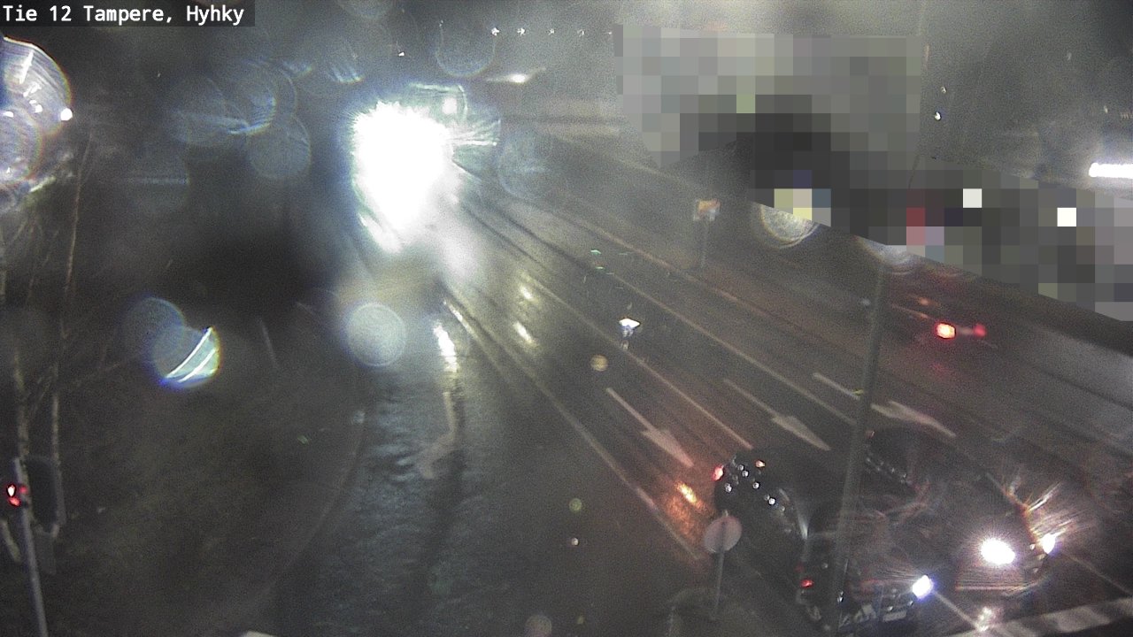 Weather Camera Image Road 12 Tampere, Hyhky, Tampere, Pirkanmaa
