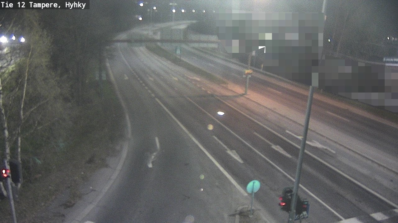 Weather Camera Image Road 12 Tampere, Hyhky, Tampere, Pirkanmaa