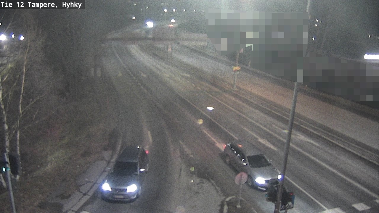 Weather Camera Image Road 12 Tampere, Hyhky, Tampere, Pirkanmaa
