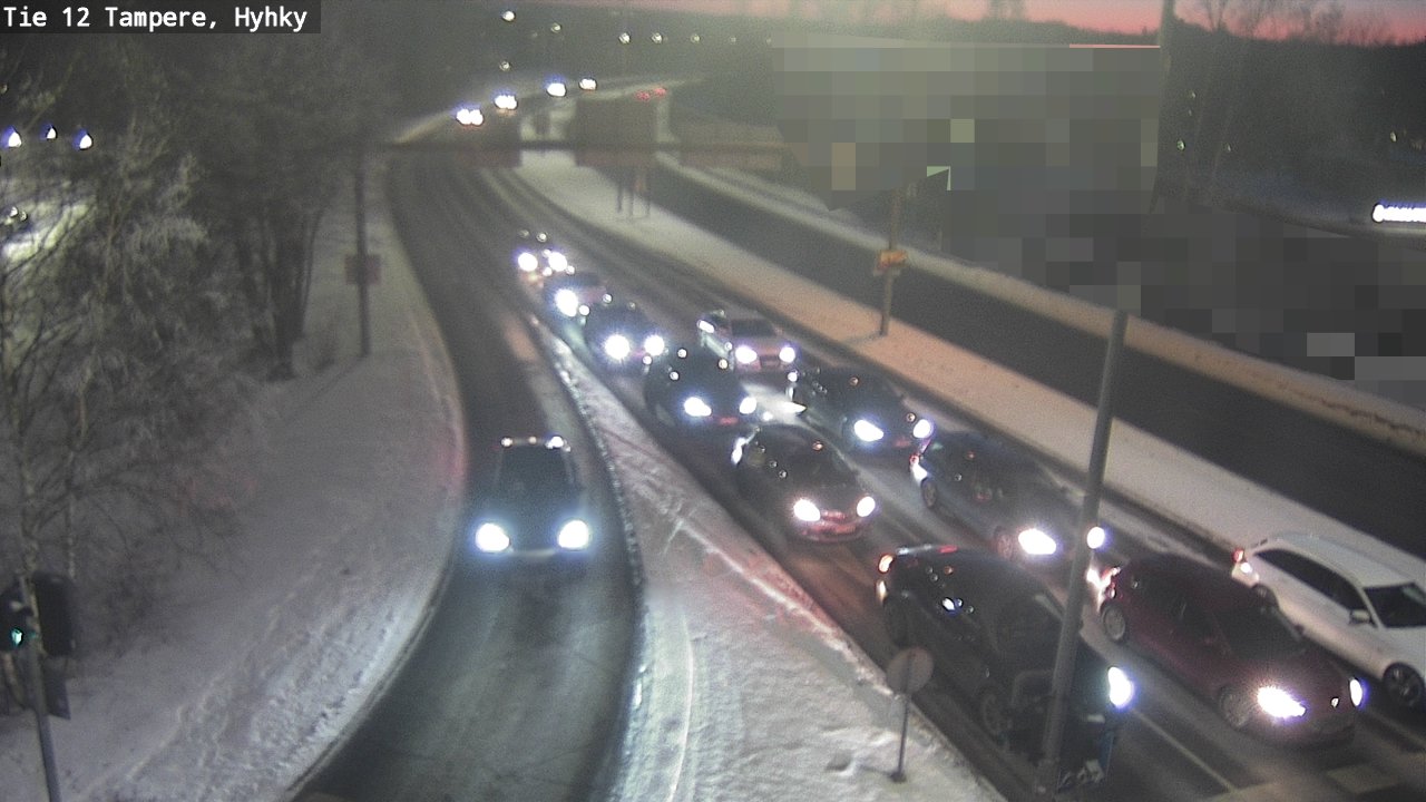 Kelikamerat Kuva Tie 12 Tampere, Hyhky, Tampere, Pirkanmaa