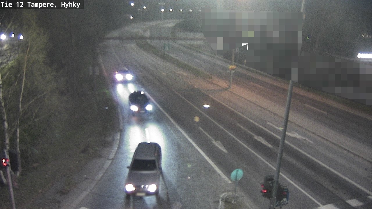 Weather Camera Image Road 12 Tampere, Hyhky, Tampere, Pirkanmaa