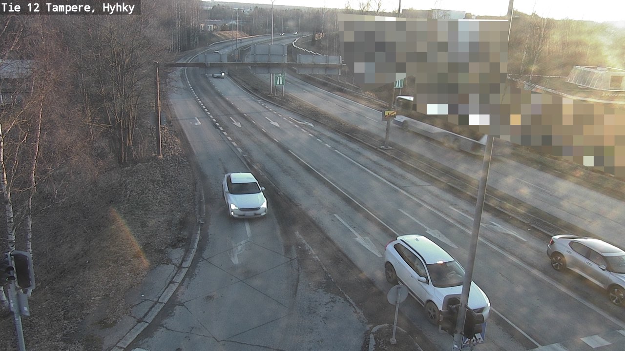 Weather Camera Image Road 12 Tampere, Hyhky, Tampere, Pirkanmaa