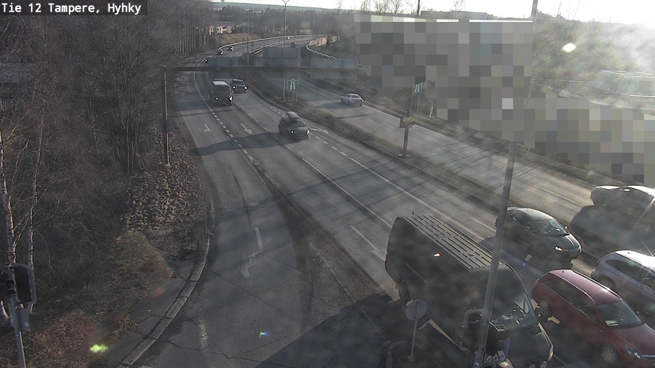 Weather Camera Image Road 12 Tampere, Hyhky, Tampere, Pirkanmaa