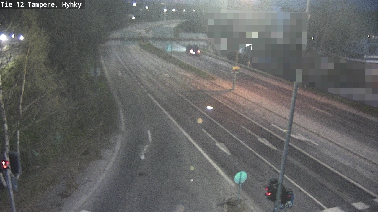 Weather Camera Image Road 12 Tampere, Hyhky, Tampere, Pirkanmaa