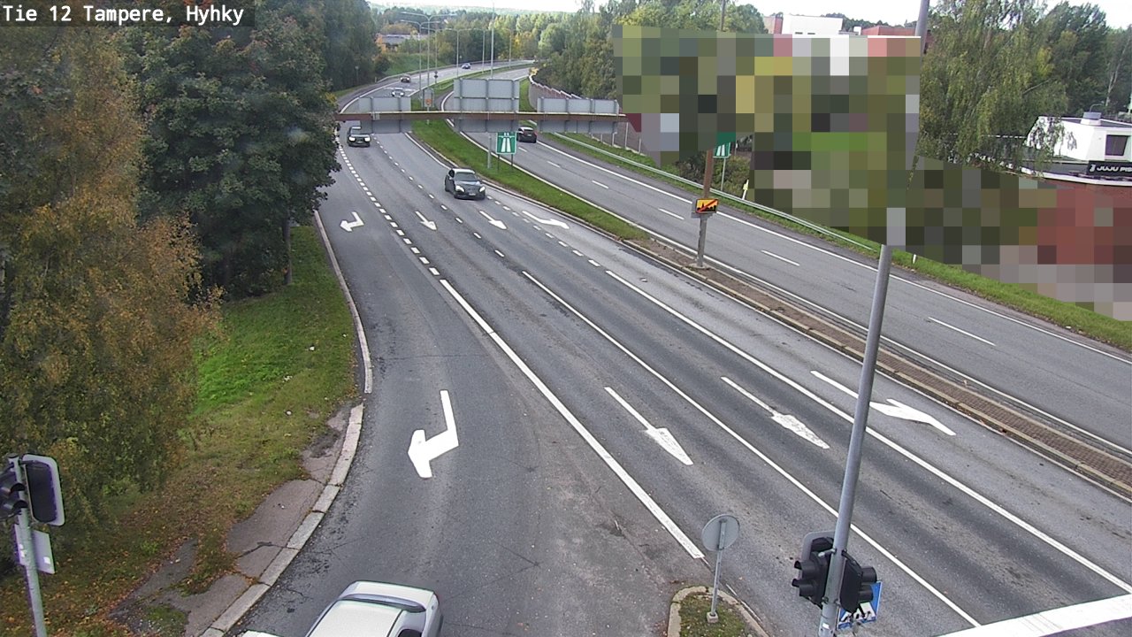 Weather Camera Image Road 12 Tampere, Hyhky, Tampere, Pirkanmaa