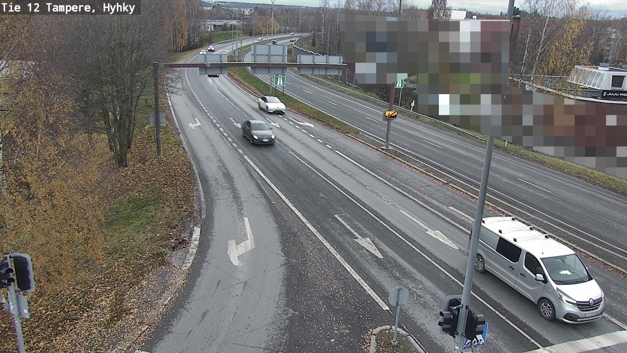 Kelikamerat Kuva Tie 12 Tampere, Hyhky, Tampere, Pirkanmaa