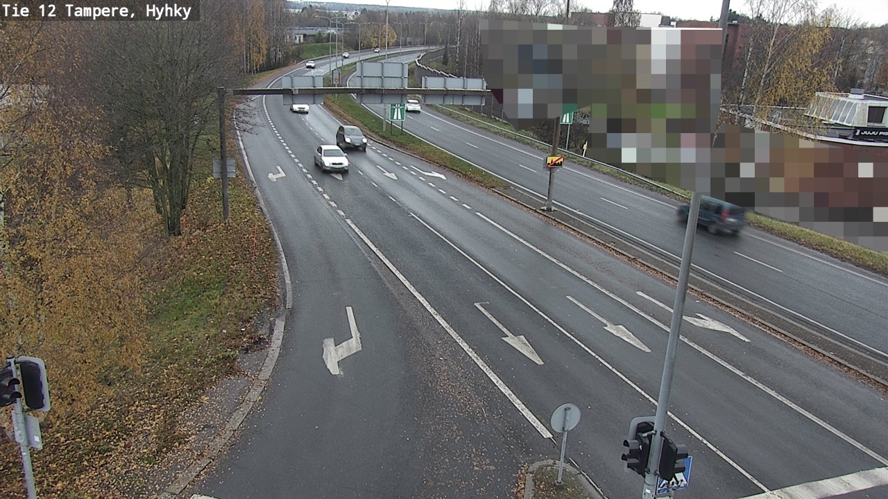 Kelikamerat Kuva Tie 12 Tampere, Hyhky, Tampere, Pirkanmaa