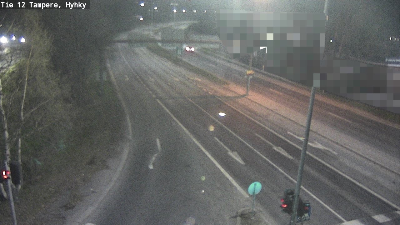 Weather Camera Image Road 12 Tampere, Hyhky, Tampere, Pirkanmaa