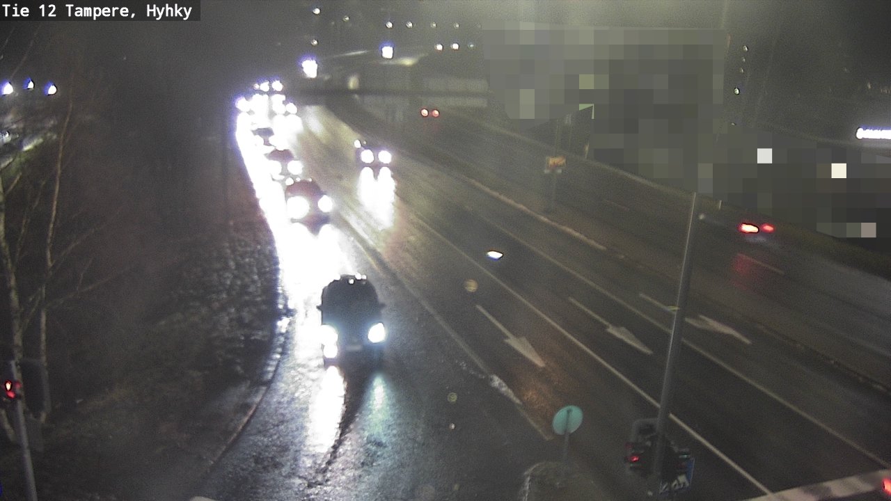 Weather Camera Image Road 12 Tampere, Hyhky, Tampere, Pirkanmaa
