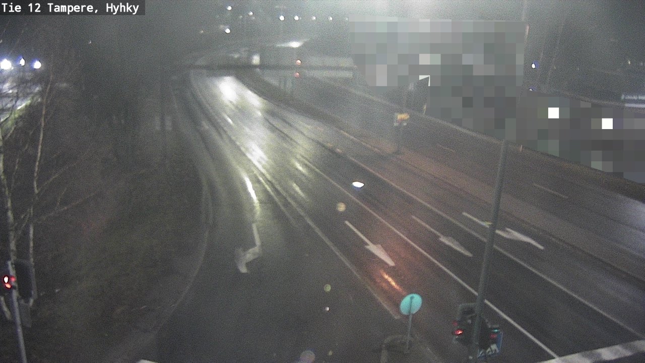 Weather Camera Image Road 12 Tampere, Hyhky, Tampere, Pirkanmaa