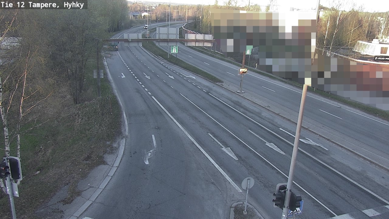 Weather Camera Image Road 12 Tampere, Hyhky, Tampere, Pirkanmaa