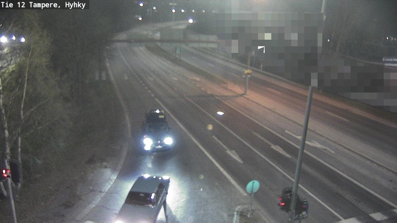 Weather Camera Image Road 12 Tampere, Hyhky, Tampere, Pirkanmaa