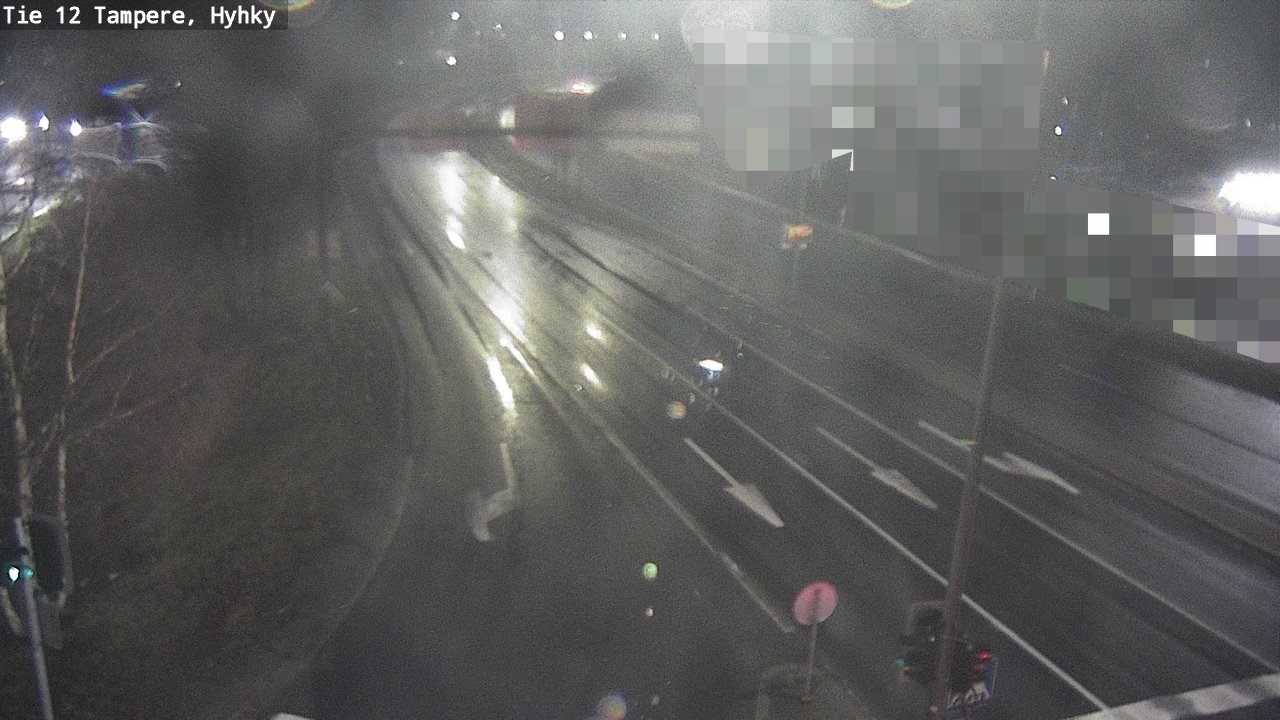 Weather Camera Image Road 12 Tampere, Hyhky, Tampere, Pirkanmaa