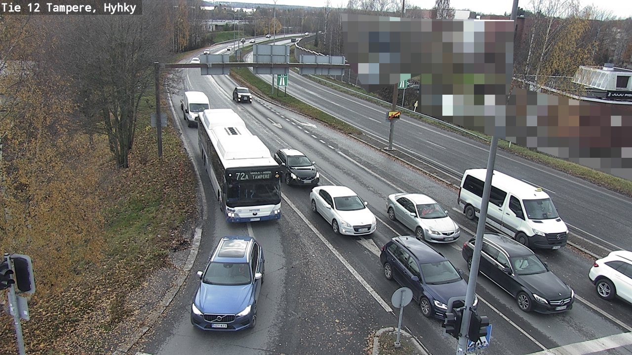 Kelikamerat Kuva Tie 12 Tampere, Hyhky, Tampere, Pirkanmaa