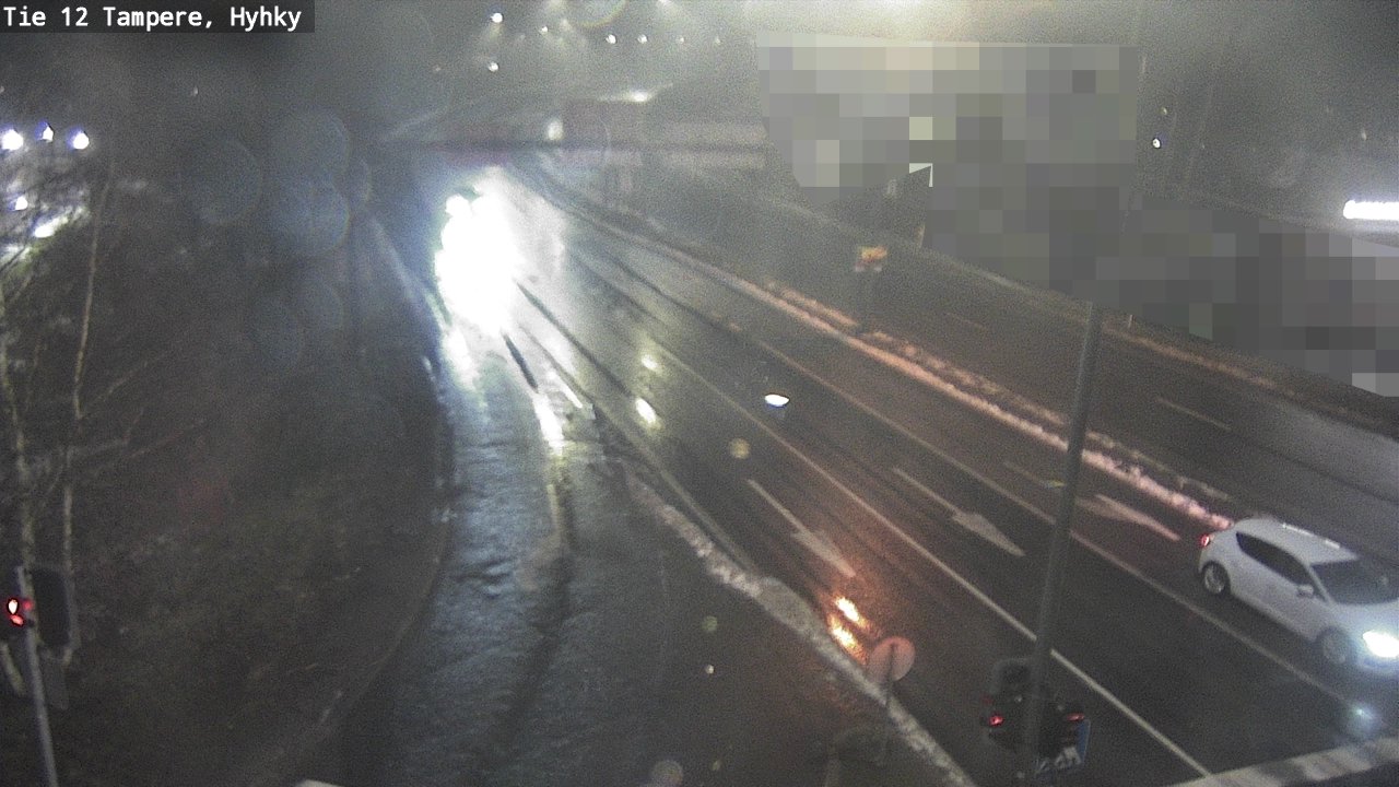 Weather Camera Image Väg 12 Tammerfors, Hyhky, Tampere, Pirkanmaa