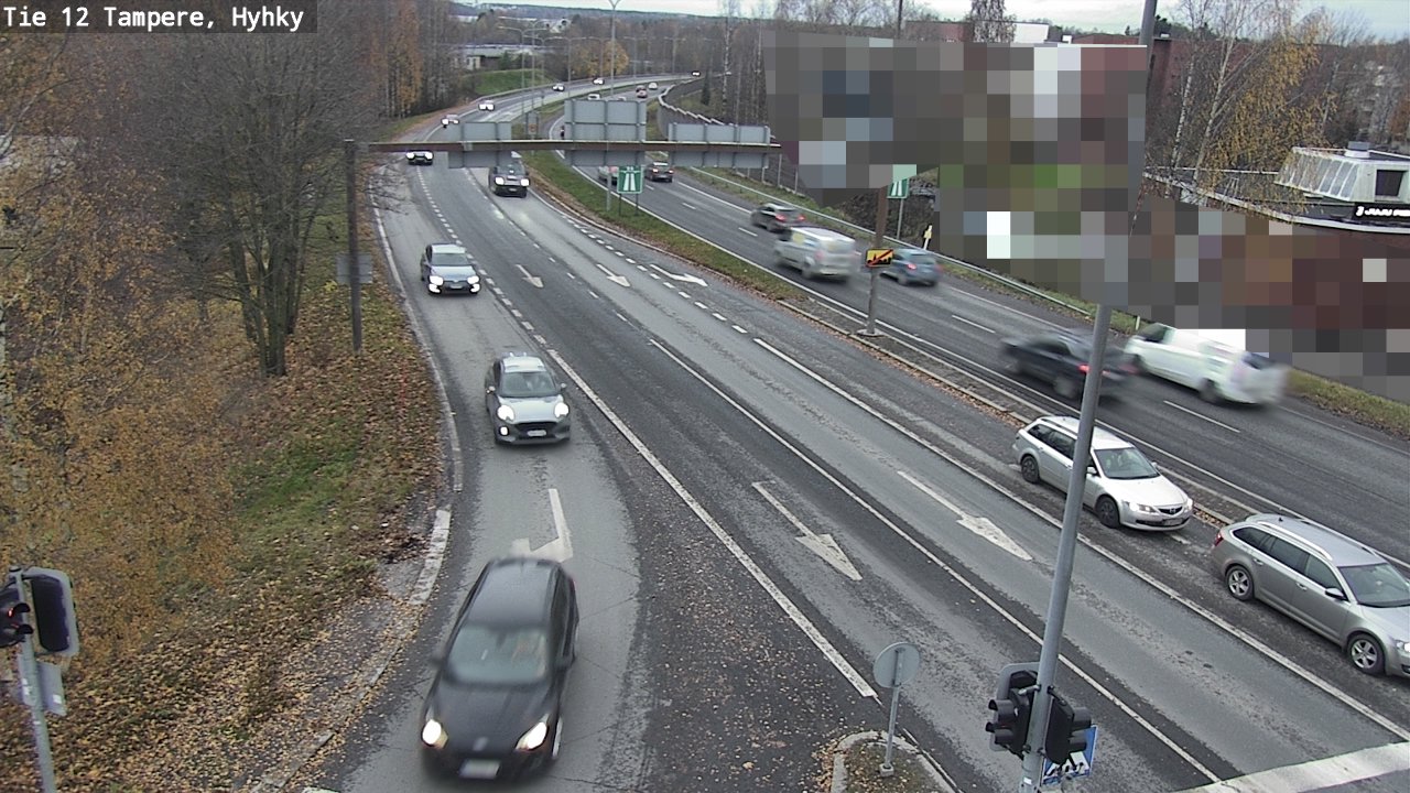 Kelikamerat Kuva Tie 12 Tampere, Hyhky, Tampere, Pirkanmaa